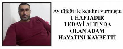 Av tfei ile kendini vurmutu