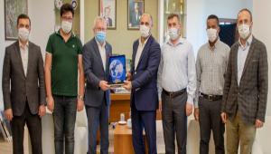 UDEF Bakan Bolat, Rektr Aliarl\'y Ziyaret Etti