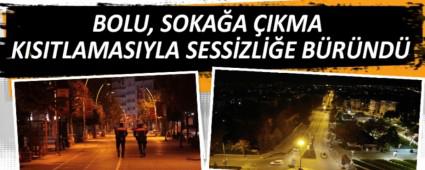 BOLU, SOKAA IKMA KISITLAMASIYLA SESSZLE BRND