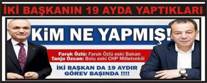 K BAKANIN 19 AYDA YAPTIKLARI