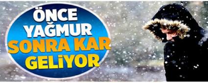 YAMUR VE KAR GELYOR