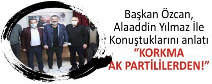 Bakan zcan, Alaaddin Ylmaz le Konutuklarn anlat