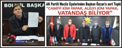 AK Partili Meclis yelerinden Bakan zcan\'a sert Tepki