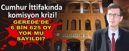 Cumhur ttifaknda komisyon krizi!