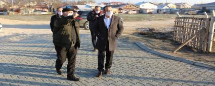 Bakan zcan, Akta ve Karaayr Mahallesi\'nde inceleme yapt