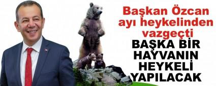 Bakan zcan ay heykelinden vazgeti
