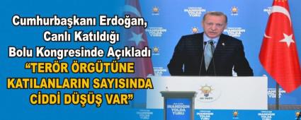 Cumhurbakan Erdoan, Canl Katld Bolu Kongresinde Aklad