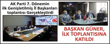 BAKAN GNER, LK TOPLANTISINA KATILDI