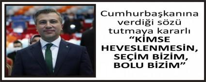 Cumhurbakanna verdii sz tutmaya kararl