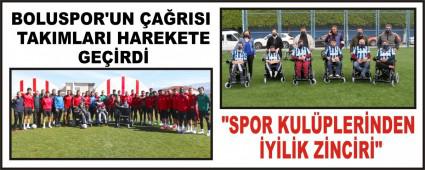 BOLUSPOR\'UN ARISI TAKIMLARI HAREKETE GERD