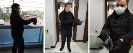 HAVALANDIRMA BOLUUNA DEN YARALI KARGAYI TFAYE KURTARDI