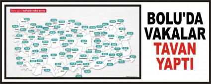 BOLU\'DA VAKALAR TAVAN YAPTI