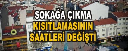 SOKAA IKMA KISITLAMASININ SAATLER DET