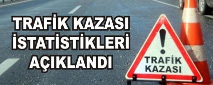 TRAFK KAZASI STATSTKLER AIKLANDI