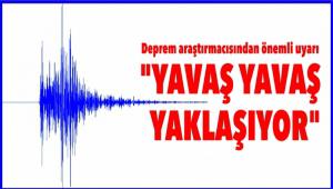 Deprem aratrmacsndan nemli uyar
