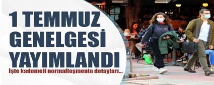 ileri Bakanl\'ndan 1 Temmuz Genelgesi