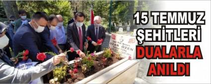 15 TEMMUZ EHTLER DUALARLA ANILDI