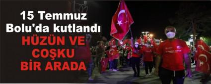 15 Temmuz Bolu\'da kutland