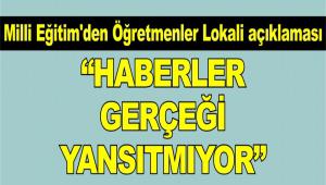 Milli Eitim\'den retmenler Lokali aklamas