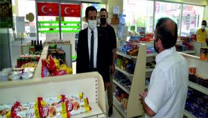 VAL MT ESNAF ZYARETLERNE DEVAM EDYOR