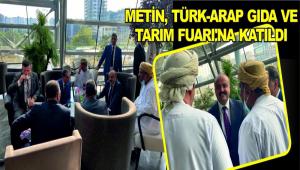 METN, TRK-ARAP GIDA VE TARIM FUARI\'NA KATILDI