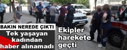 TEK YAAYAN KADINDAN HABER ALINAMADI