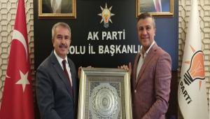 ESK BELEDYE BAKANI KAZAN\'DAN GNER\'E ZYARET