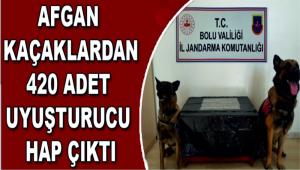 AFGAN KAAKLARDAN 420 ADET UYUTURUCU HAP IKTI