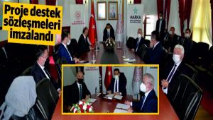 BOLU\'DA HBE ALMAYA HAK KAZANAN PROJELERN DESTEK SZLEMELER MZALANDI