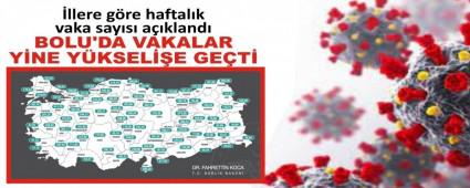 BOLU\'DA VAKALAR YNE YKSELE GET