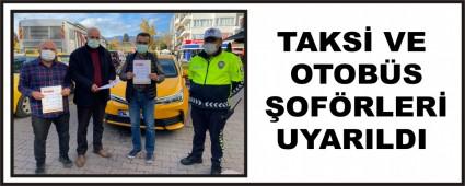 TAKS VE OTOBS OFRLER UYARILDI