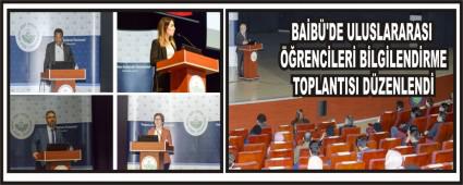 BAB\'DE ULUSLARARASI RENCLER BLGLENDRME TOPLANTISI DZENLEND