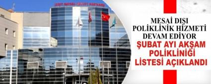 MESA DII POLKLNK HZMET DEVAM EDYOR