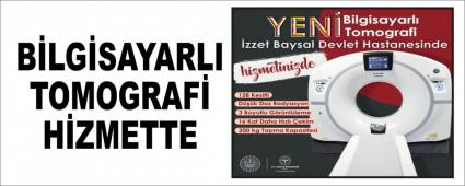 BLGSAYARLI TOMOGRAF HZMETTE