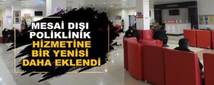 MESA DII POLKLNK HZMETNE BR YENS DAHA EKLEND