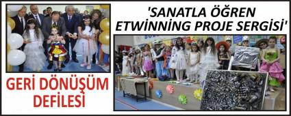 Sanatla ren eTwinning Proje Sergisi\'