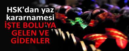 HSK\'dan yaz kararnamesi