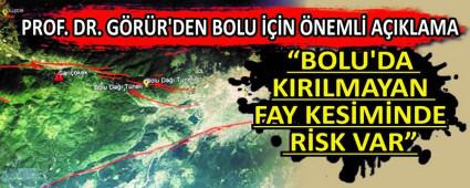 BOLU\'DA KIRILMAYAN FAY KESMNDE RSK VAR