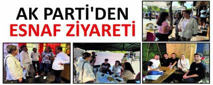 AK PART\'DEN ESNAF ZYARET