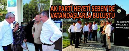 AK PART HEYET SEBEN\'DE VATANDALARLA BULUTU