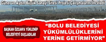 Gner ve Aydn Byk Sanayi Sitesi Projesi almalarn nceledi