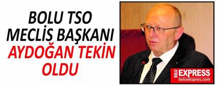 BOLU TSO MECLS BAKANI AYDOAN TEKN OLDU