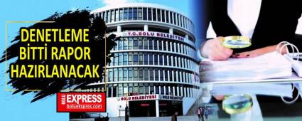 DENETLEME BTT RAPOR HAZIRLANACAK