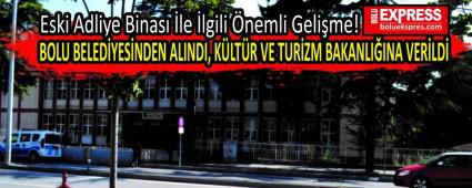 Eski Adliye Binas le lgili nemli Gelime!