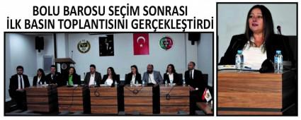 BOLU BAROSU SEM SONRASI LK BASIN TOPLANTISINI GEREKLETRD