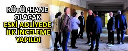 KTPHANE OLACAK ESK ADLYEDE LK NCELEME YAPILDI