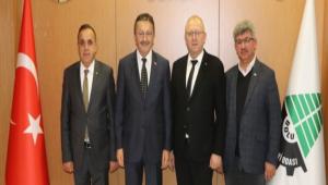 VEYSEL TRYAK\'DEN BTSO\'YA NEZAKET ZYARET