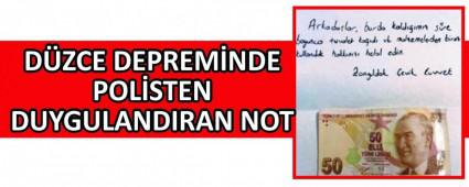 DZCE DEPREMNDE POLSTEN DUYGULANDIRAN NOT