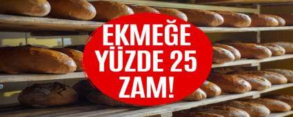 BOLU\'DA EKMEE YZDE 25 ZAM GELD