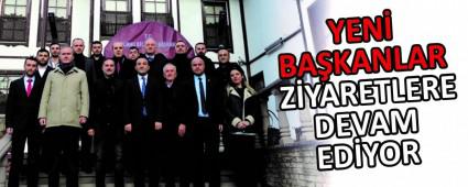 YEN BAKANLAR ZYARETLERE DEVAM EDYOR